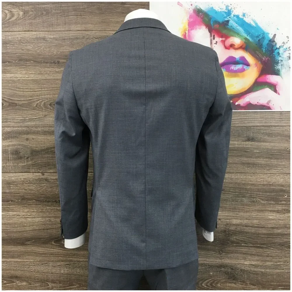 TOMMY HILFIGER Mens Suit 2 Piece Set Size‎ 42L Jacket Blazer Pants Wool Casual